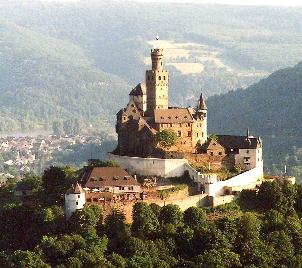 Foto von der Marksburg