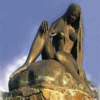 Foto der Loreley-Statue